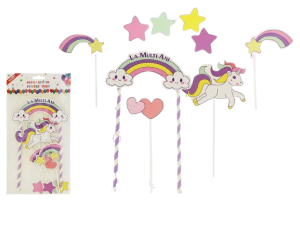 Set decoratiuni pentru tort 9piese 082741
