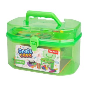 Servieta cu accesorii craft 200 piese/set - toi-toys 47807z