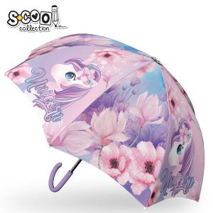 Umbrela copii unicorn 48.5 cm - s-cool sc2238