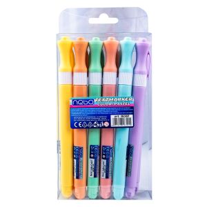 Textmarker culori pastel 12 buc/set - nebo 16391