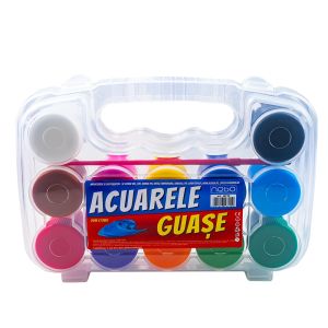 Guase 12 culori 20ml +pensula nebo 16715