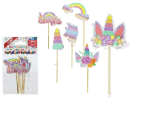 Set decoratiuni briose 8cm 6buc 082540