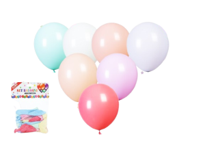 Set baloane macaron 2.8g 25buc 037638