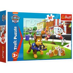 Puzzle trefl 30 patrula catelusilor catei in actiune 18306