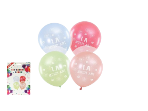 Set baloane duble 25-30cm la multi ani 4buc 061402