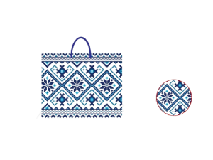 Punga cadou Romania 32x26x12cm 089896