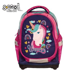Ghiozdan anatomic comp laptop unicorn 42x34x22cm sc1511