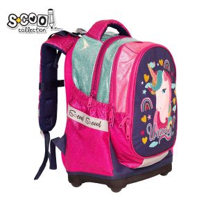 Ghiozdan anatomic comp laptop unicorn 42x34x22cm sc1511