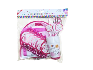 Set accesorii petrecere 6persoane 36piese 085887