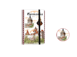 Agenda suvenir Romania 10x15cm 087543