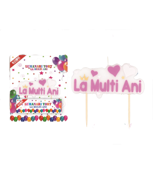 Lumanare la multi ani 045758
