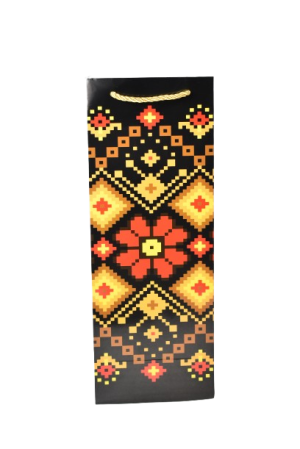 Punga cadou sticla Romania 12x32x9cm 089901