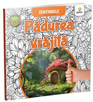 Padurea vrajita. Carte de colorat