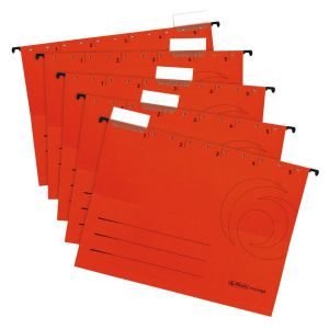 Dosar suspendat a4 carton rosu set 5 buc 5874698