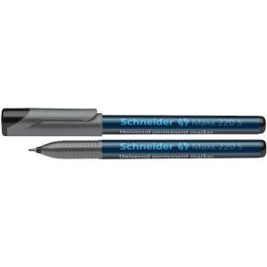 Marker s fin perm.Schnider 220 negru