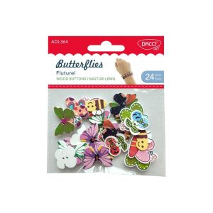 Accesorii craft- ad364 fluturel daco