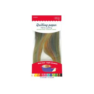 Hartie quilling aa aurita 42.5x0.5cm 200/set daco hq201