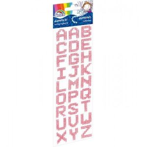 Accesorii creatie fiorello 27 litere rosii diamante 170-2479