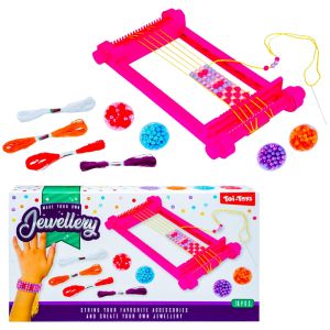 Set de confectionat bratari cu suport pentru tesut 36001a