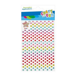 Accesorii creatie sticker autoadeziv stelute div cul a2378