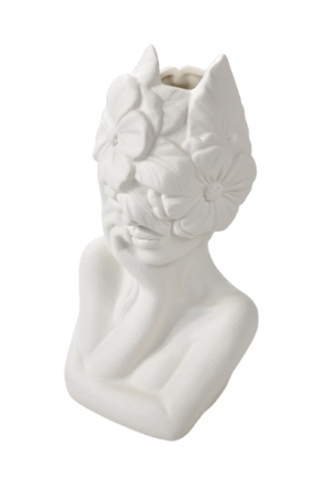 Vaza bust femeie 23cm 2630h