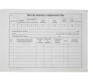Bon de misc.A mijl.Fixe color