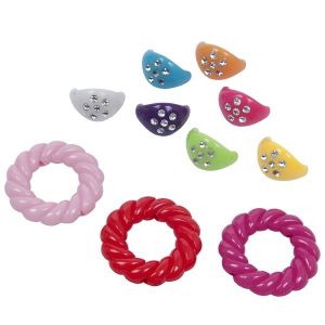 Acc creatie colorarte pl bijuterii 20mm div cul a345
