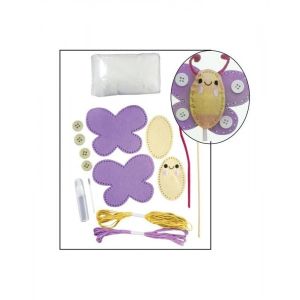 Acc creatie fetru fluture 14cm s1848