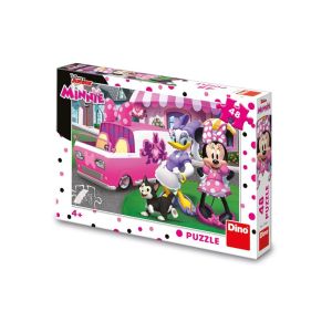 Puzzle 48 piese minnie si daisy - dino toys 371323