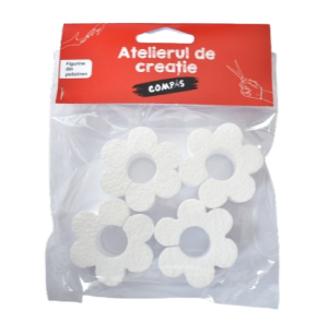 Accesorii craft - margarete polistiren 4/set