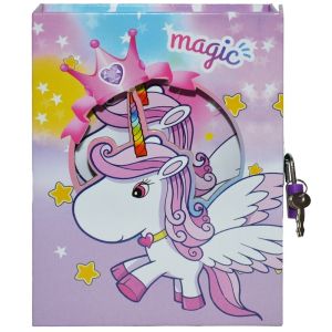 Jurnal cu lacat unicorn yh64k-b0268