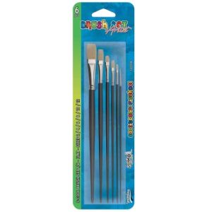 Set 6 pensule tempera sc098