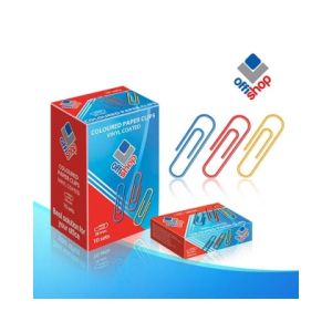 Agrafe metalice color 28mm 100buc/cutie OF004