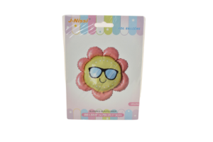 Balon folie figurina glasses sun flower 86x79cm zzc-634
