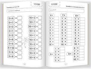 Inmultiri si impartiri / Exersez 10 minute pe zi - Editura Gama