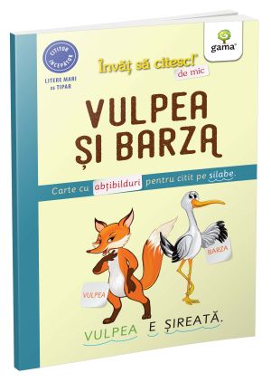 Vulpea si barza/ Invat sa citesc de mic
