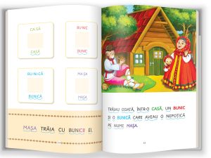 Masa si ursul / Invat sa citesc de mic