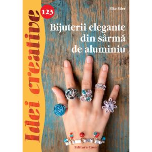 Bijuterii elegante din sarma de aluminiu - idei creative 123