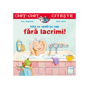 Iulia se spala pe cap fara lacrimi-ed casa