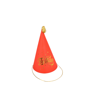 Coif party 23cm e3722 rosu