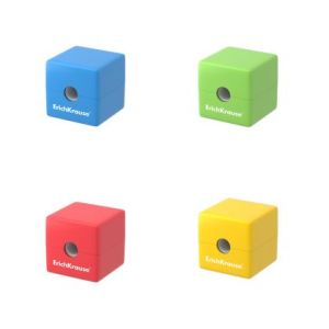 Ascutitoare plastic erich s-cube cu rezervor 50141