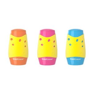 Ascutitoare plastic dubla erich cheese cu rezervor 50467