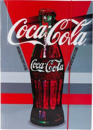 Mapa cu elastic A4 Oxford Coca Cola 340280