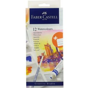 Tempera acuarele 12 culori 9ml+ paleta fc169612