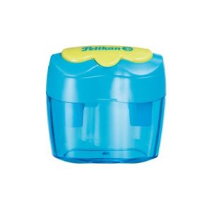 Ascutitoare plastic dubla div cul 1/blister 700429