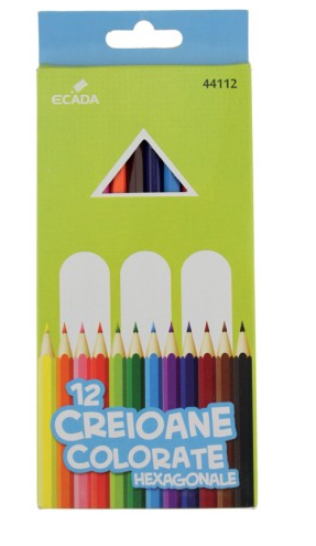 Creion Color 12 Mari Ecada