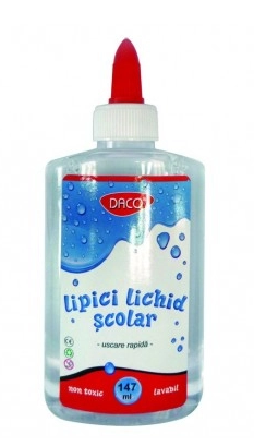 Lipici lichid scolar 147ml daco                             