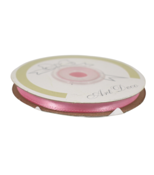 Panglica satin roz 6mmx25m 478014