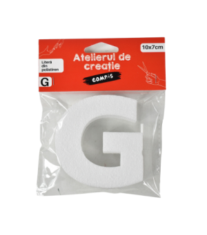 Accesorii craft- litera g polistiren