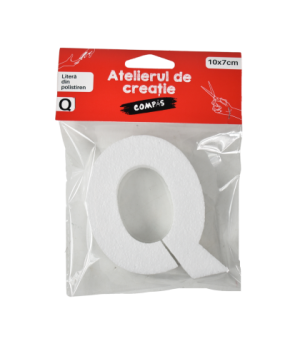 Accesorii craft- litera q polistiren
